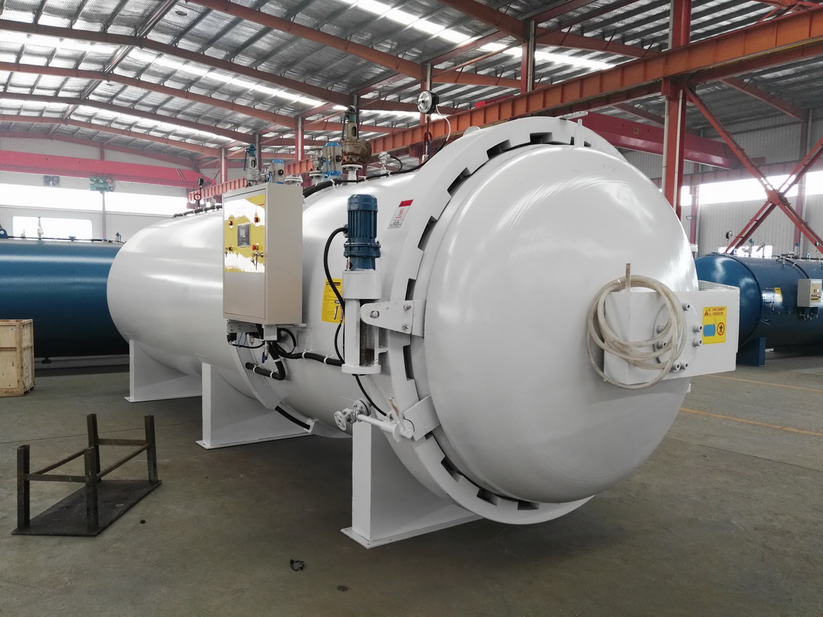 膠輥加工蒸汽加熱硫化罐