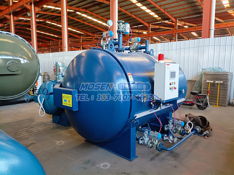 蒸汽排氧膠管硫化罐