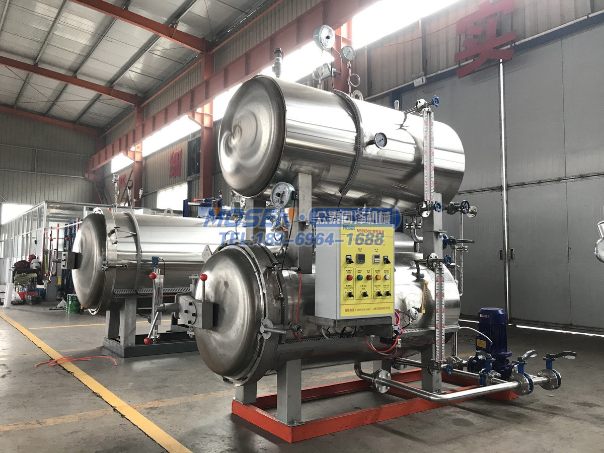 <b>蒸汽式雙層水浴殺菌鍋</b>