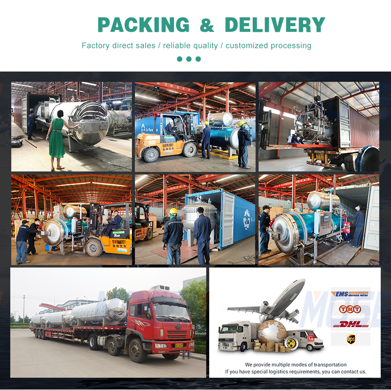 殺菌鍋發(fā)貨現場